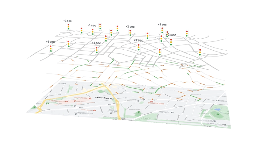 Google AI 信号機が 12 都市と 70 の交差点に拡大