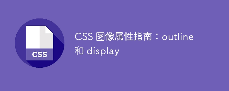 CSS 图像属性指南：outline 和 display