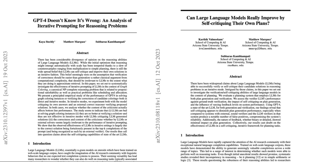 LeCun once again badmouthed autoregressive LLM: GPT-4’s reasoning ability is very limited, as evidenced by two papers