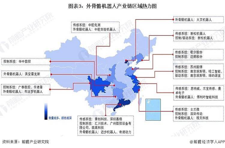 新標題：中國外骨骼機器人產業：2023年產業鏈現況與市場競爭格局分析（附華東沿海地區企業分佈）