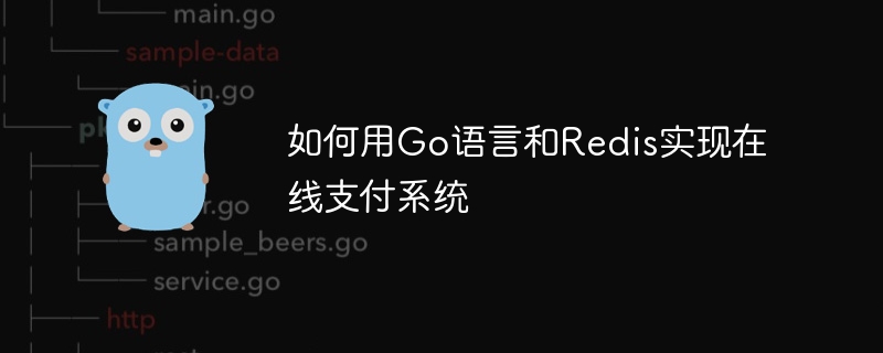 如何用Go語言和Redis實現線上支付系統