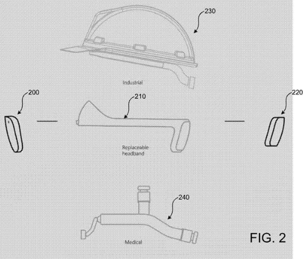 Microsoft patented: Modular VR headset with adaptive configuration