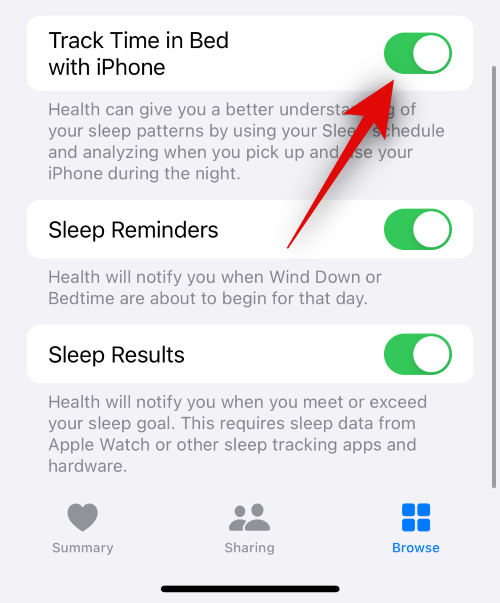 What is sleep mode used for on iPhone?