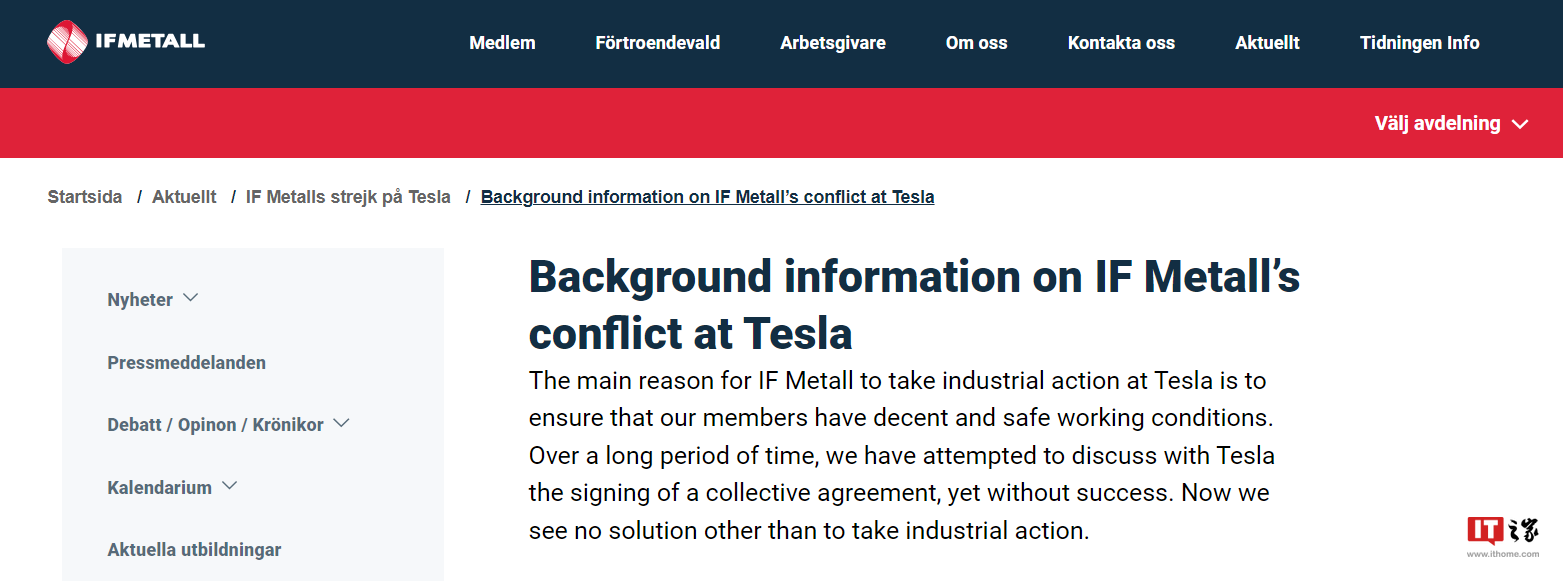 Tesla Sweden dockworkers strike, preventing all Tesla vehicle deliveries from being unloaded