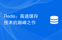 Redis：高速缓存技术的巅峰之作