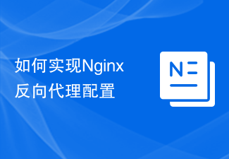 如何实现Nginx反向代理配置