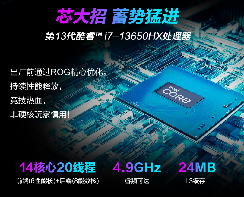 双十一学生党必选 ROG 魔霸新锐 2023！9999 元拿下 i7-13650HX+RTX 4060