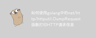 如何使用golang中的net/http/httputil.dumprequest函数打印http请求信息