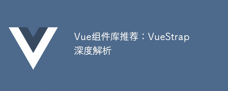 Recommandation de la bibliothèque de composants Vue : analyse approfondie de VueStrap