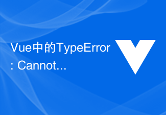 Vue の TypeError: 未定義のプロパティ 'XXX' を読み取れません。解決策は何ですか?