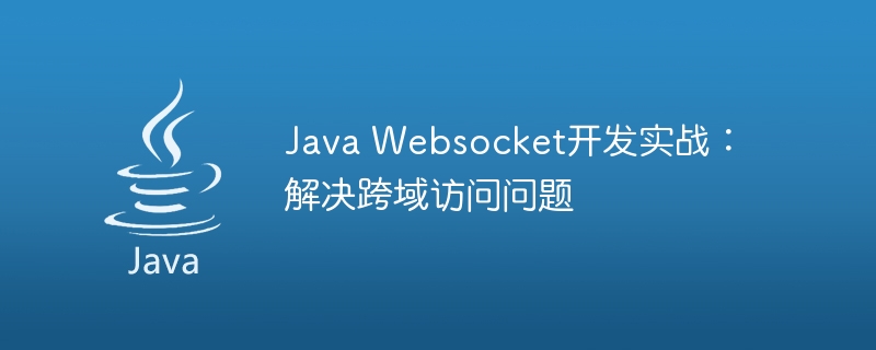 Java Websocket开发实战：解决跨域访问问题