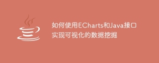 如何使用ECharts和Java接口实现可视化的数据挖掘