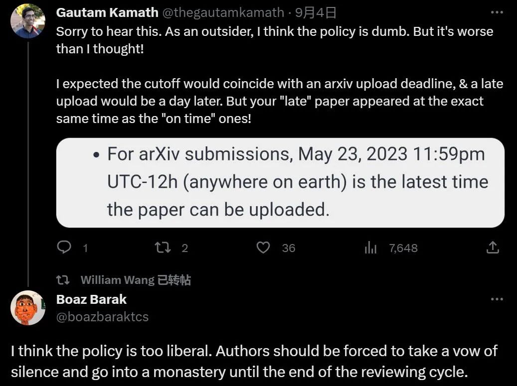 Netizen mengecam pengerusi ACL kerana mengkritik arXiv secara terbuka dan mencadangkan mempertimbangkan persidangan teratas lain