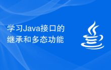学习Java接口的继承和多态功能