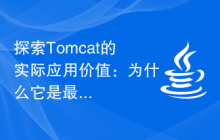 探索Tomcat的实际应用价值：为什么它是最佳的Web服务器部署和管理选择？
