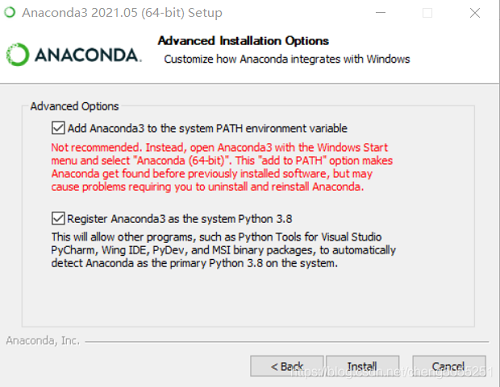 Which version of anaconda is suitable for installation on win10?