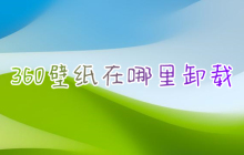 如何卸载360壁纸？