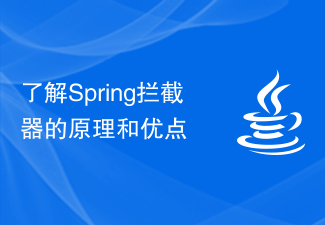 Understand the principles and advantages of Spring interceptors