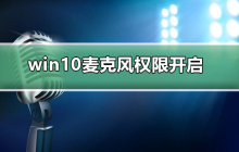 如何在Windows 10中启用麦克风权限