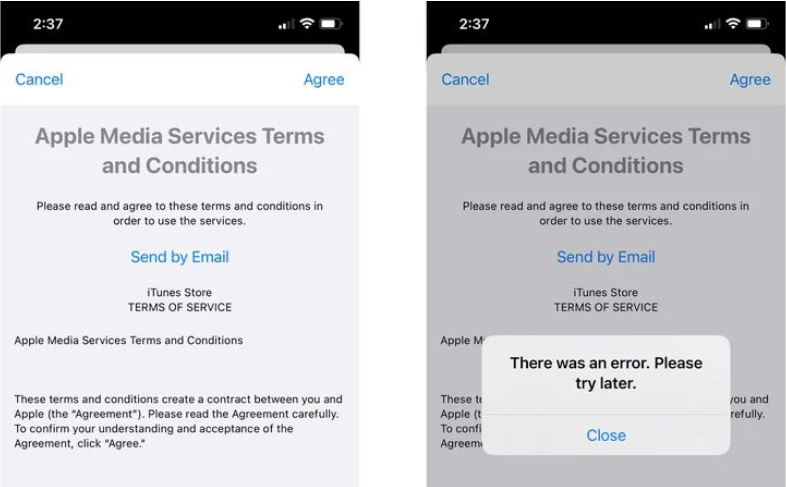 部分iPhone 用户在更新 iOS 16 后,显示无法更新应用程序?