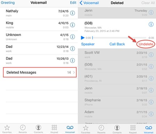 在iPhone上恢复已删除语音邮件的4种简便方法