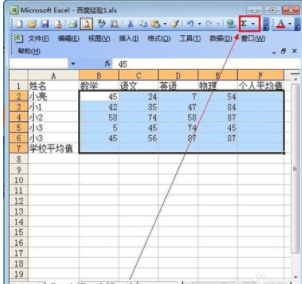 Berechnen Sie den Durchschnitt der Daten mit Excel