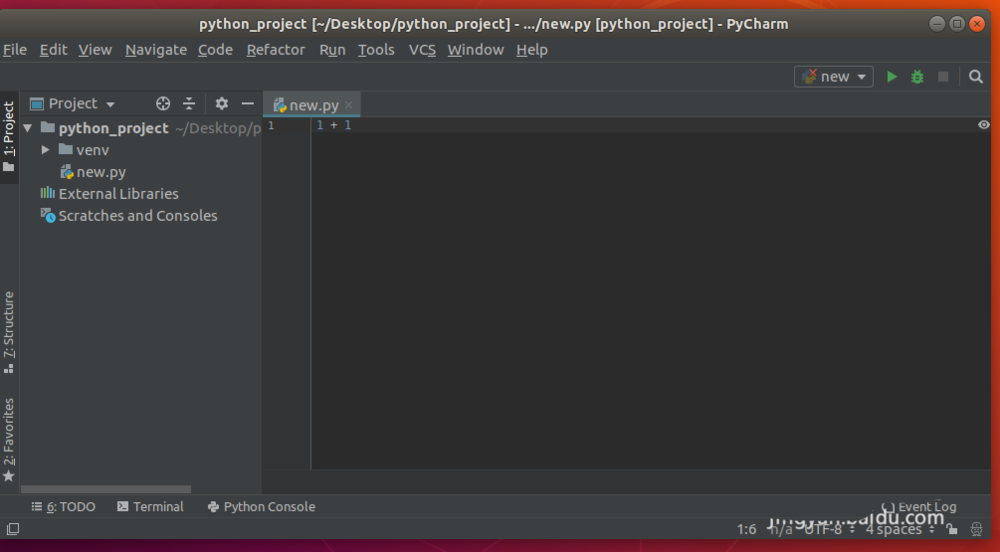 How to restore Pycharm initial settings in UBUNTU system?