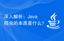 深入解析：Java爬虫的本质是什么？