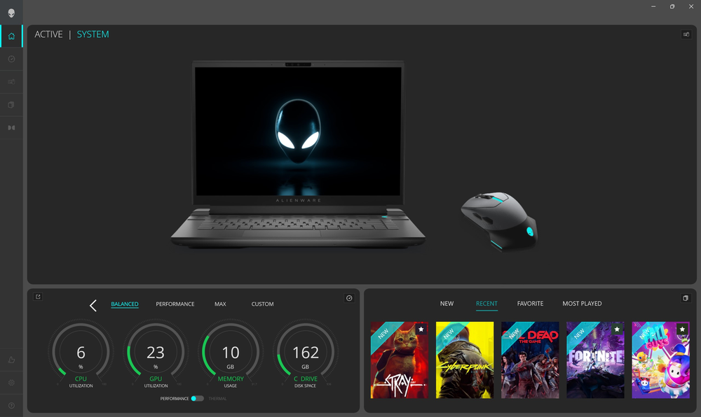 ALIENWARE ノートブックは繰り返しアップグレードされ、並外れたパフォーマンスで高度なゲーム体験を実現します