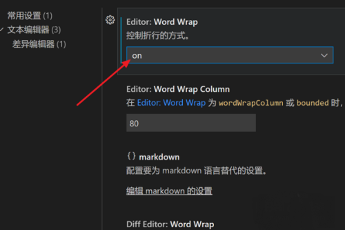 Vscode怎么设置自动折行