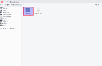 How to hide files and folders in file manager