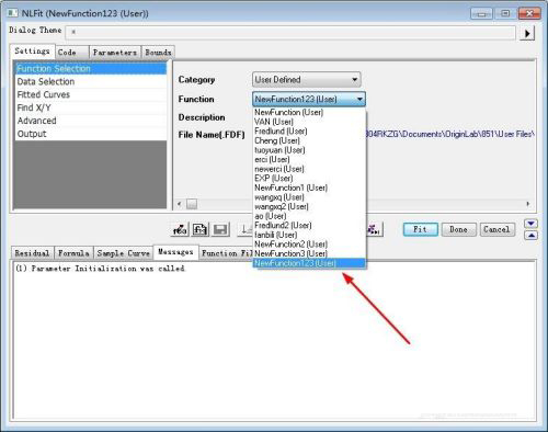 Learn how to use OriginPro8 for curve fitting