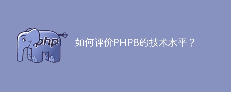 How is the technical level of PHP8 evaluated?