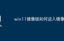 如何访问win11镜像版？