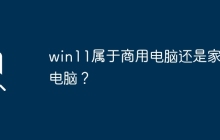 Win11适用于商用电脑还是个人电脑？