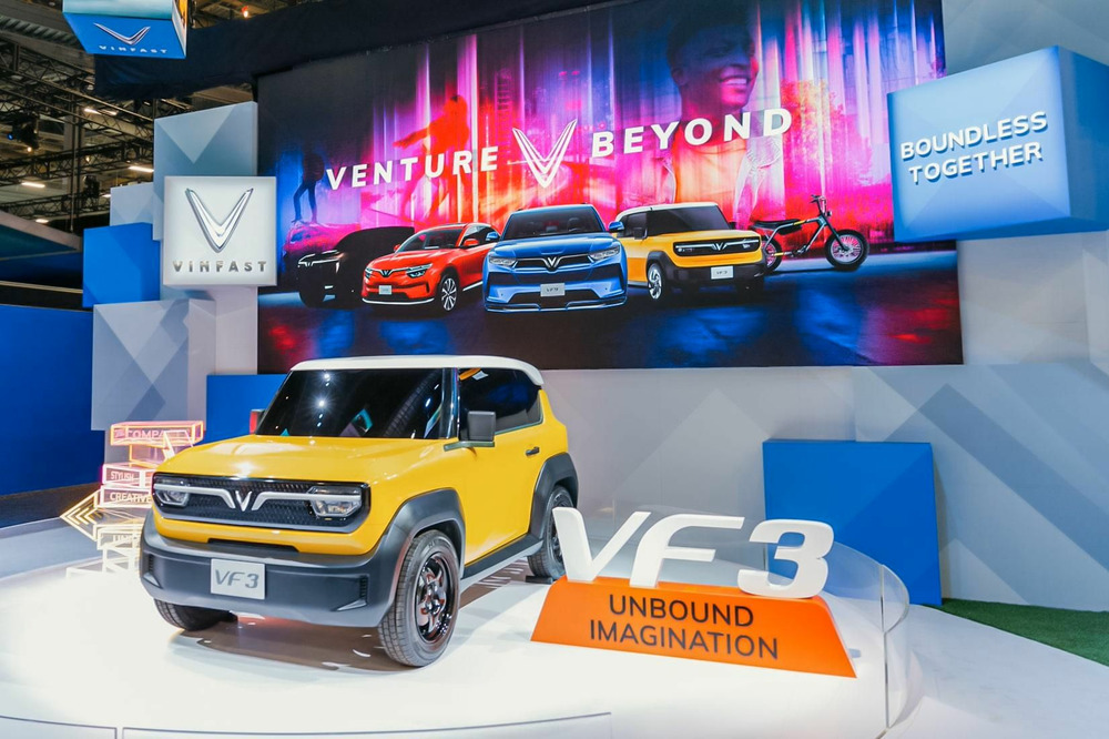 CES2024 live appearance: Vietnamese automaker VinFast launches its first electric pickup truck