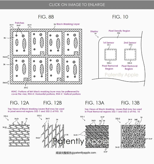 苹果公司最新专利曝光：屏下摄像头技术突破，iPhone、MacBook或迎来革命性变革