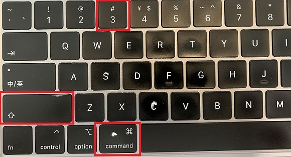 Screenshot shortcut using ctrl key