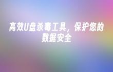 保障数据安全的高效U盘病毒清除工具