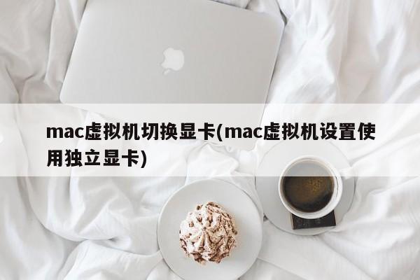 Mac 가상 머신에서 개별 그래픽 전환 구성