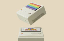 本周发布的AYANEO AM02 复古迷你主机：搭载R7 7840HS 处理器和副屏