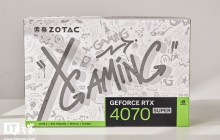 索泰 RTX 4070 SUPER X-GAMING OC 欧泊白显卡图赏：潮酷清新涂鸦风