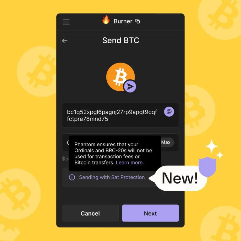 Phantom Wallet unterstützt Bitcoin-Netzwerkkäufe von BRC-20 und Ordinals