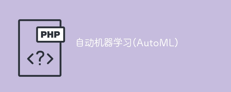 自动学习机器(AutoML)