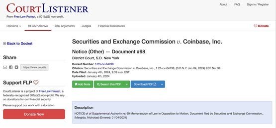 The accusations involve securities cases, taking the LUNA case as an example, taking Binance and Coinbase to the SEC court!