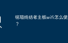 如何在铭瑄终结者主板上启用WiFi功能?