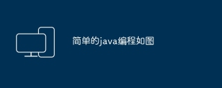 简单的java编程如图