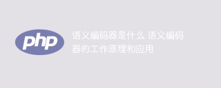 了解语义编码器及其工作原理与应用