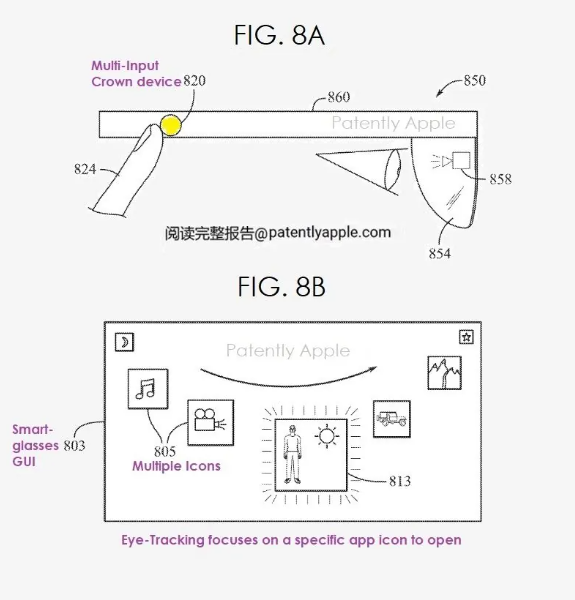 苹果公司新专利曝光：智能眼镜数字表冠实现多维度VR/MR内容控制