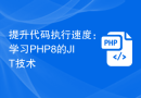 提升代码执行速度：学习PHP8的JIT技术